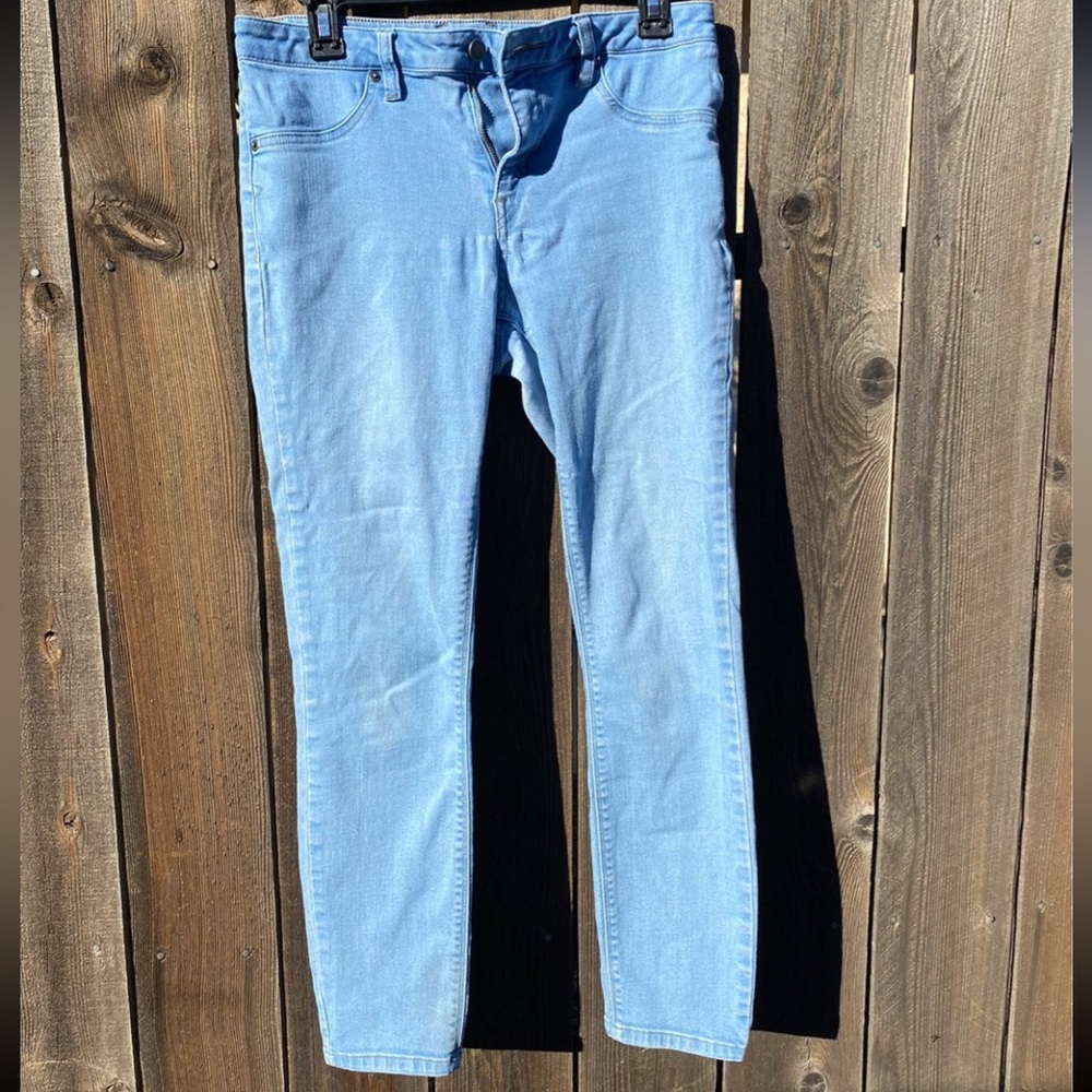 Ankle fit womens jeans